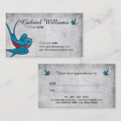 Grey Tattoo Slik Creative Appointard door Afsprakenkaartje (Voorkant / Achterkant)