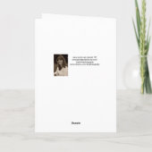 Grey Teddy Kleinzoon Valentijn Feestdagen Kaart (Achterkant)