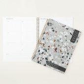 Grey Terrazzo nieuwjaar Planner (Display)