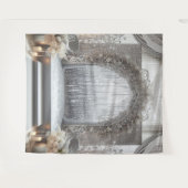 Grey Tones Hanging Tapestry voor Foto's Wandkleed (Voorkant (horizontaal))