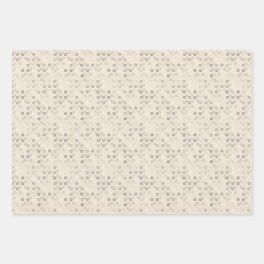 Grey Tones Wrapping Paper Set van 3 (Voorkant 3)