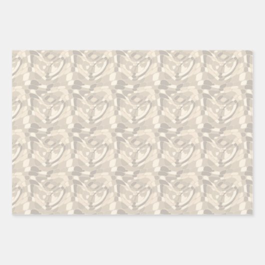 Grey Tones Wrapping Paper Set van 3 (Voorkant 2)