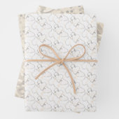 Grey Tones Wrapping Paper Set van 3 (In situ)