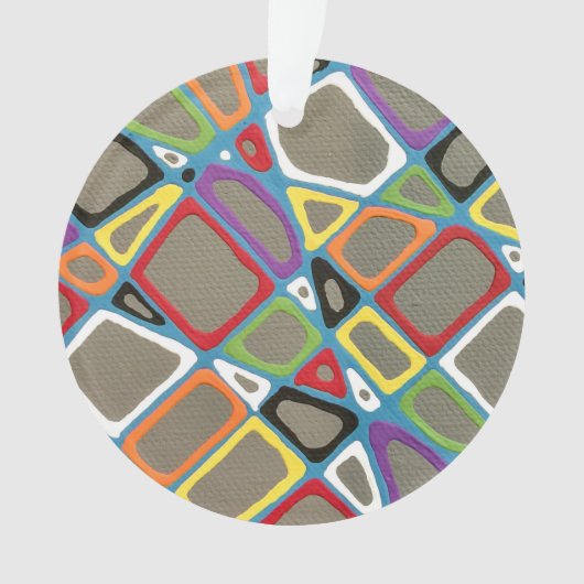 Grey Township Acryl Ornament (voorkant)