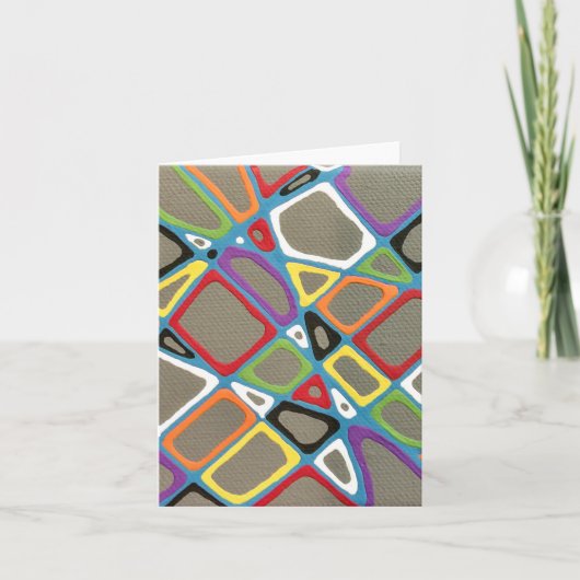 Grey Township Blank Notecard Kaart (Voorkant)