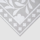 Grey Traditional Bone Inlay Decoupage Paper Tissuepapier (Detail)