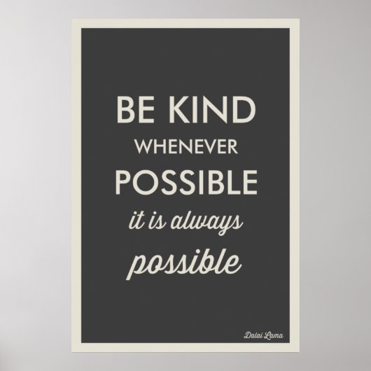 GREY | VINTAGE BEDRAAGT ZO MOGELIJK POSTER (Voorkant)