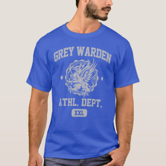 Grey Warden Athletic Department Dragon Age Gym Sty T-shirt