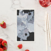 Grey Waterverf Marble Gothic Servet (Insitu)