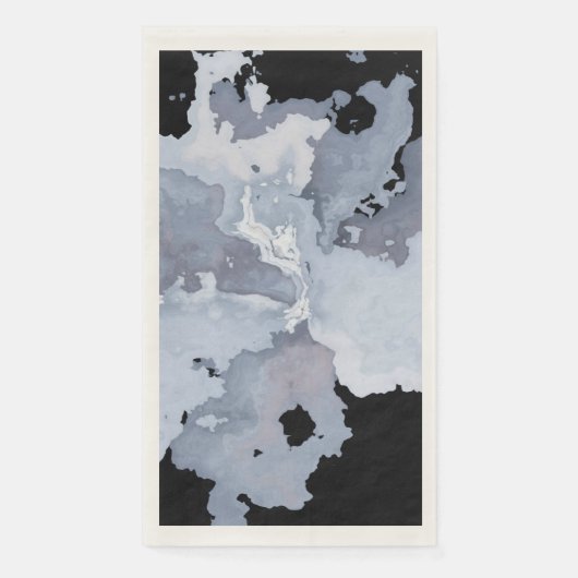 Grey Waterverf Marble Gothic Servet (Voorkant)