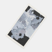 Grey Waterverf Marble Gothic Servet (Hoek)