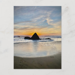 Grey Whale Cove State Beach, Californië Briefkaart