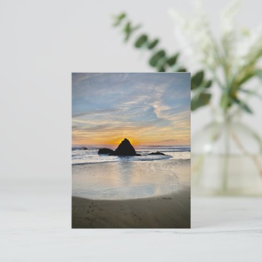 Grey Whale Cove State Beach, Californië Briefkaart (Staand voorkant)