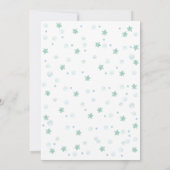 Grey Whale Two het Zee 2e Verjaardagsuitnodiging Kaart (Achterkant)