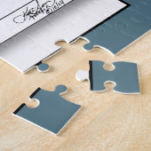 Grey White Cat Funny Tea Mok Keuken Legpuzzel (Zijkant)