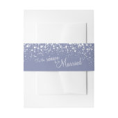 Grey white is het seizoen om te trouwen uitnodigingen wikkel (Voorkant Voorbeeld)