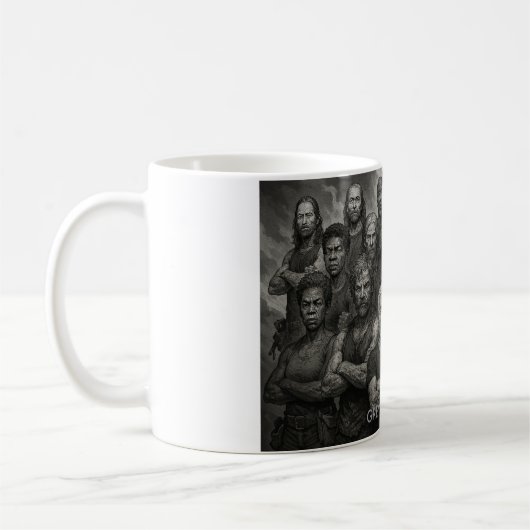 Grey Will Power Coffee Mug Koffiemok (Links)