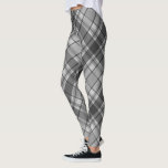 Grey Winter plaid Leggings<br><div class="desc">Dit paar leggings heeft een trendy en warme winterse houtskool en een grijze plaid achtergrond. Dit is een perfecte kleur voor elke kerstkleding.</div>