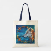 Grey Wolf DE GROTE VRAAG Tote Bag (Achterkant)