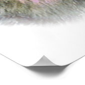 Grey Wolf Eyes Motivatie Poster van deur (Hoek)