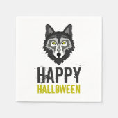 Grey Wolf, Happy Halloween Servet (Voorkant)