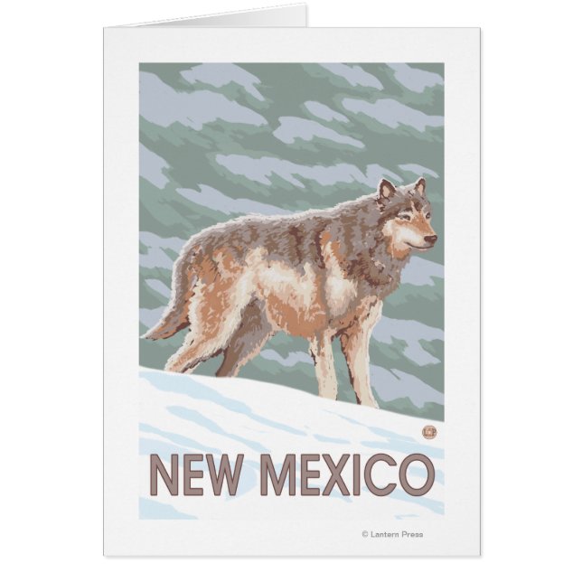 Grey Wolf StandingNew Mexico (Voorkant)