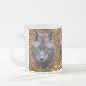 GREY WOLF SUPPORTER Wildlife Gift Mok (Links)