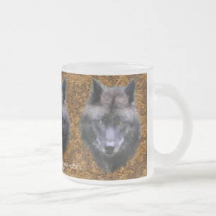 GREY WOLF SUPPORTER Wildlife Gift Mok