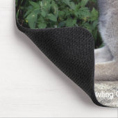 Grey Wolf Wildlife-supporter Dierenfotografie Muismat (Hoek)