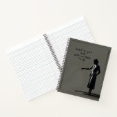 Grey Women Loss Grief Journal Pen Ink Notitieboek (Binnen)