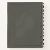 Grey Women Loss Grief Journal Pen Ink Notitieboek (Achterkant)