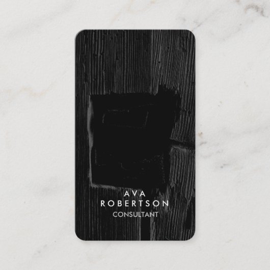 Grey Wood Creative Consultant Manager Visitekaartje (Voorkant)