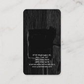 Grey Wood Creative Consultant Manager Visitekaartje (Achterkant)