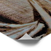 Grey Yellow New York City Travel Poster (Hoek)