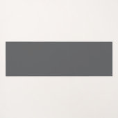 Grey Ying Yang Harmony Yoga Mat (Achterkant (horizontaal))