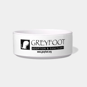Greyfoot Cat Rescue Logo Pet Bowl Voerbakje