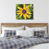 greyforaday Yellow Floral Print (Insitu (Slaapkamer))