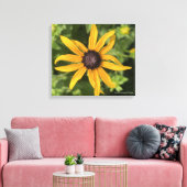 greyforaday Yellow Floral Print (Insitu (Woonkamer))