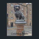 Greyfriars Bobby Briefkaart<br><div class="desc">Edinburgh Castle</div>
