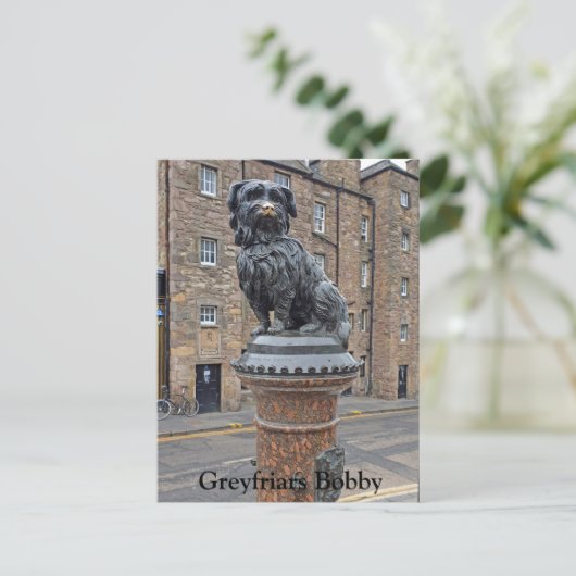 Greyfriars Bobby Briefkaart (Staand voorkant)
