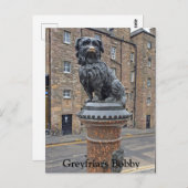 Greyfriars Bobby Briefkaart (Voorkant / Achterkant)