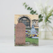 Greyfriars Bobby, Edinburgh Briefkaart (Staand voorkant)