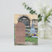 Greyfriars Bobby, Edinburgh Briefkaart (Staand voorkant)