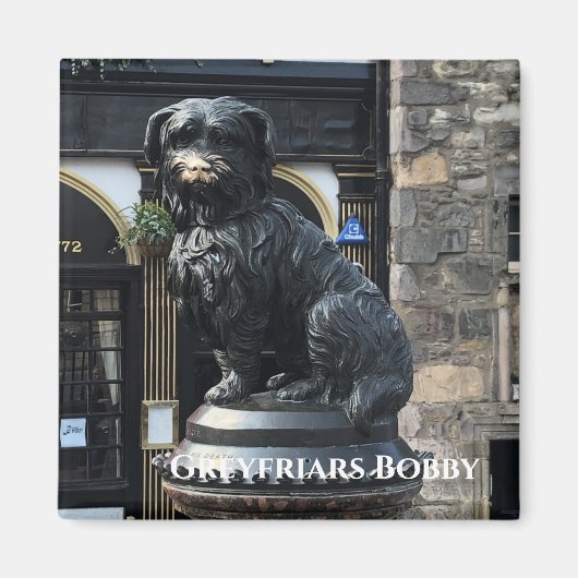Greyfriars Bobby Magnet (Voorkant)