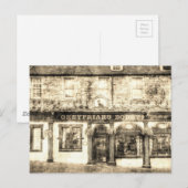 Greyfriars Bobby Pub Edinburgh  Briefkaart (Voorkant / Achterkant)