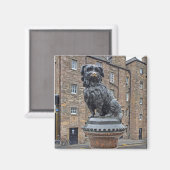 Greyfriars Bobby Statue in Edinburgh Magneet (Voorkant / Achterkant)