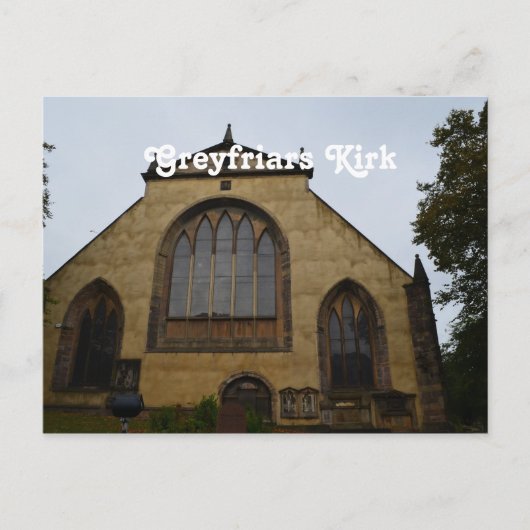 Greyfriars Kirk Briefkaart (Voorkant)