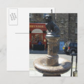GREYFRIERS BOBBY EDINBURGH BRIEFKAART (Voorkant / Achterkant)