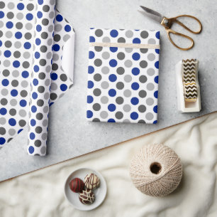 Greygender Pride Vlag Kleuren Polkadots Cadeaupapier