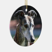 Greyhondornament Keramisch Ornament (Rechts)